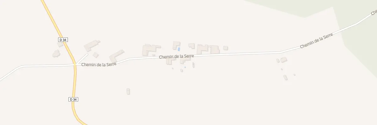 Plan du 7 Che de la Serre à Sédeilhac