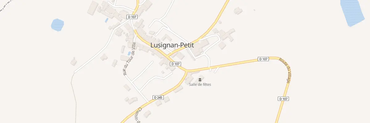 Plan du 44 Rte de Laugnac à Lusignan-Petit
