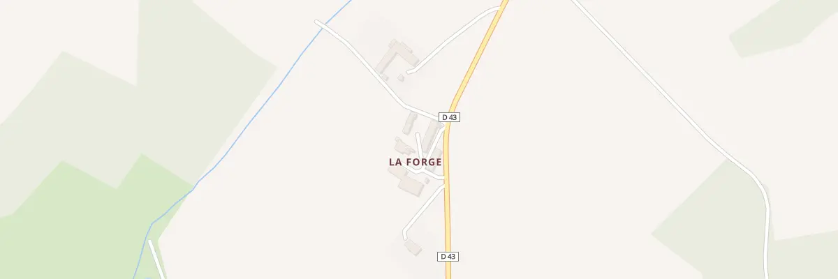Plan du 4 La Forge à Vellèches