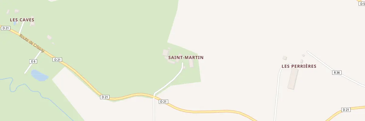 Plan du 137 Saint Martin à Saint-Épain