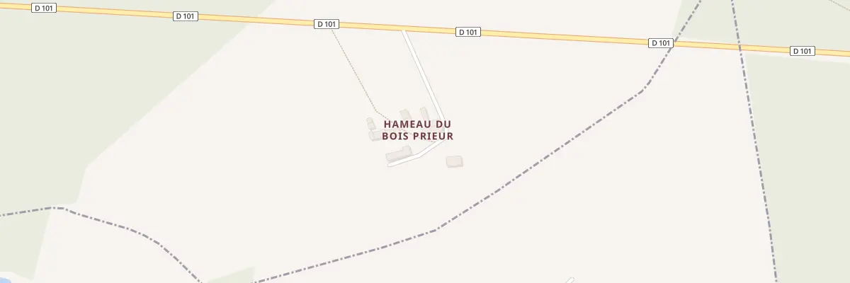 Plan du 4 Ham du Bois Prieur à Saint-Secondin