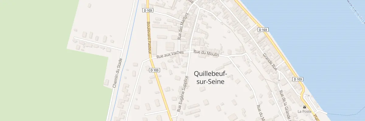 Plan du 16B Rue Eugène Supplice à Quillebeuf-sur-Seine