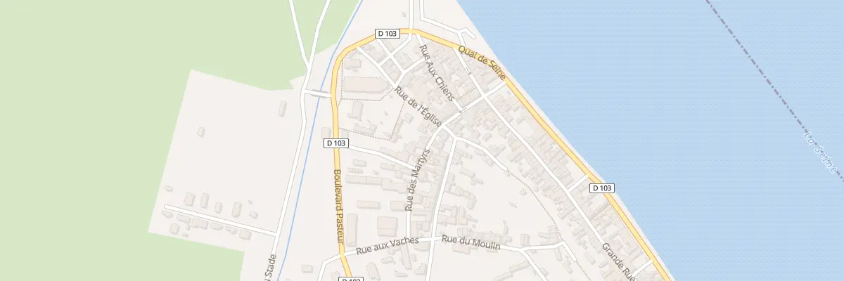 Plan du 15 Rue des Martyrs à Quillebeuf-sur-Seine