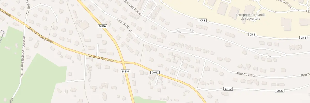 Plan du 300 Rue du Haut à Pont-Audemer