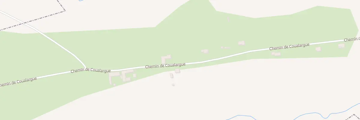 Plan du 30 Chem de Coualargue aux Tourreilles