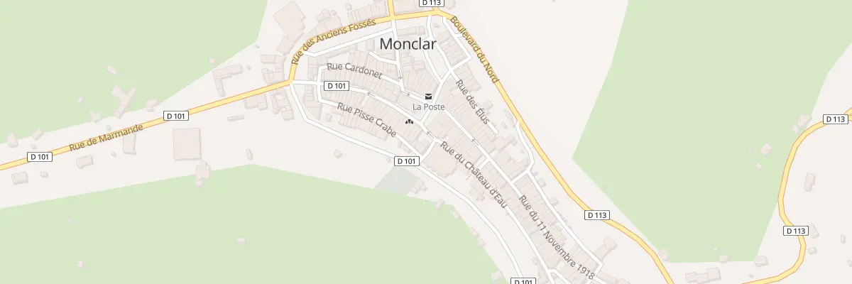 Plan du 14 Pl de la Mairie à Monclar