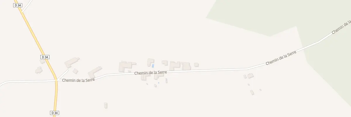 Plan du 4 Che de la Serre à Sédeilhac