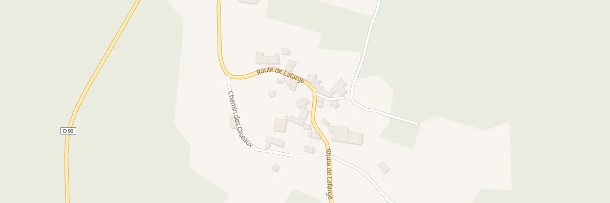 Plan du 1 Lafarge à Connezac