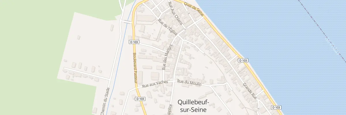 Plan du 30 Rue Eugène Supplice à Quillebeuf-sur-Seine