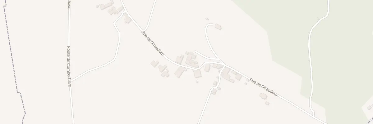 Plan du 494 Rue de Giraudoux à Grand-Brassac