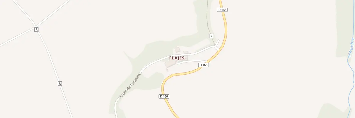 Plan du 5089 A Flajes à Marsolan