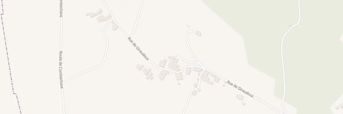 Plan du 408 Rue de Giraudoux à Grand-Brassac
