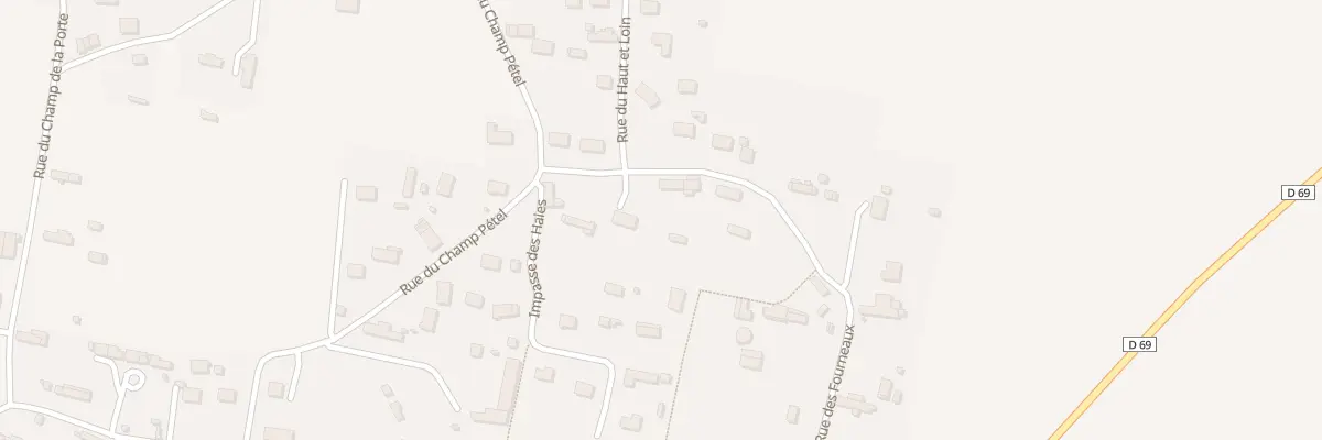 Plan du 14 Rue des Fourneaux à Thérouldeville