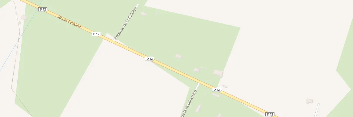 Plan du 201 Rte Fertoise à La Ferté-en-Ouche