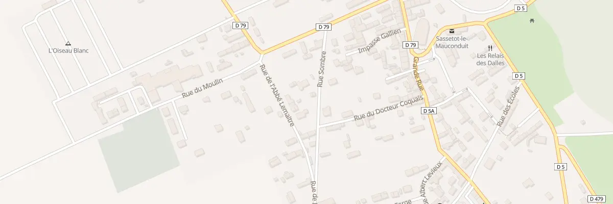 Plan du 8 Rue Sombre à Sassetot-le-Mauconduit