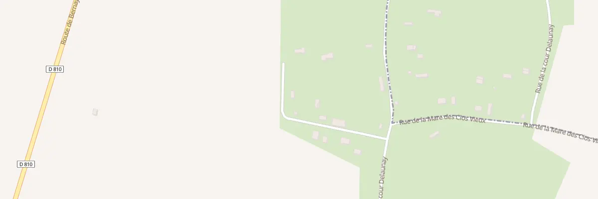 Plan du 128 Imp de la Cour Delauney à La Noë-Poulain