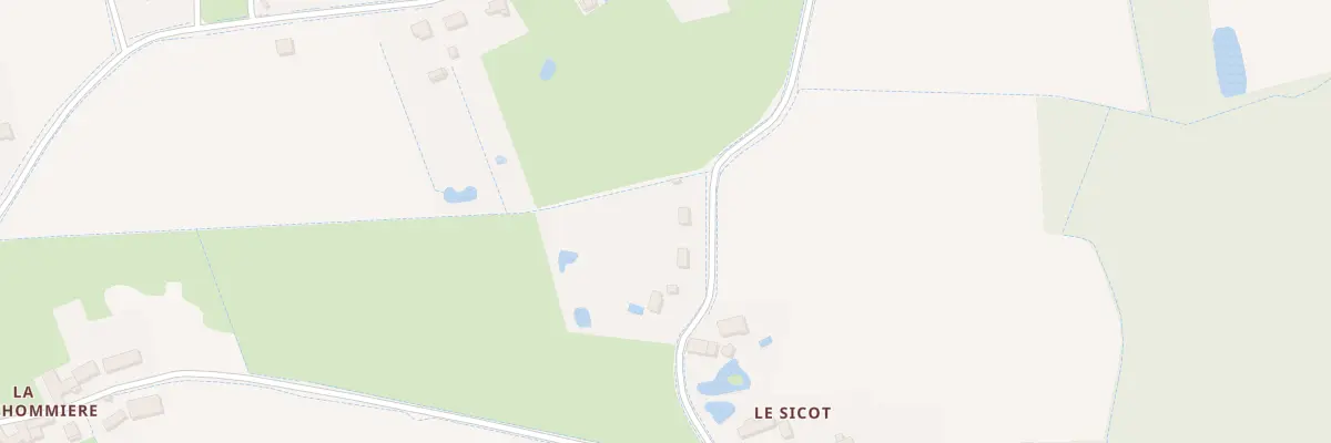 Plan du 198 Le Sicot à Druye