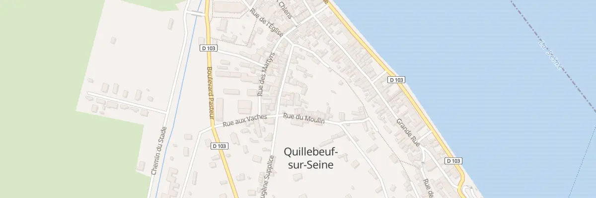 Plan du 9003 Rue du Moulin à Quillebeuf-sur-Seine