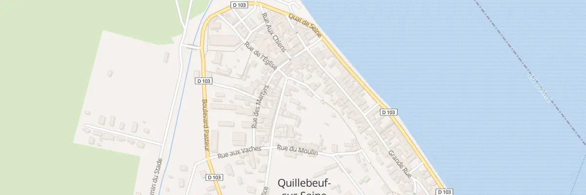 Plan du 27 Rue Eugène Supplice à Quillebeuf-sur-Seine