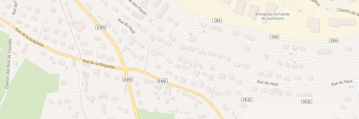 Plan du 358 Rue du Haut à Pont-Audemer