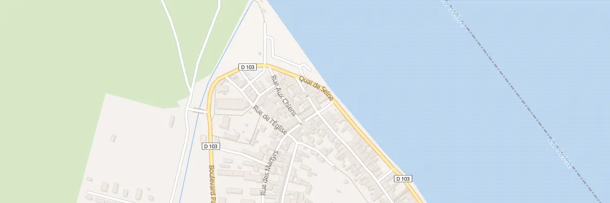 Plan du 12 Gr Grande Rue à Quillebeuf-sur-Seine