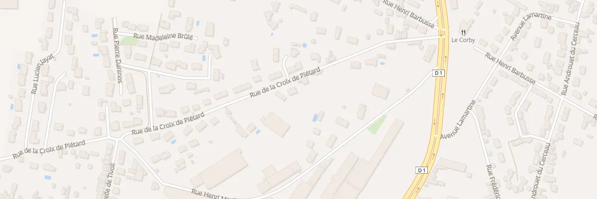 Plan du 37 Rue de la Croix de Piétard à Châtellerault