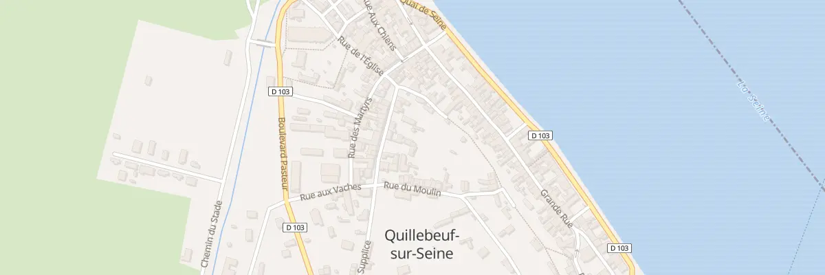 Plan du 23 Rue Eugène Supplice à Quillebeuf-sur-Seine