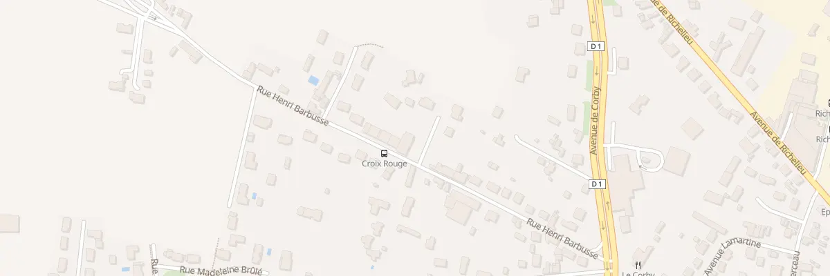 Plan du 96 Rue Henri Barbusse à Châtellerault