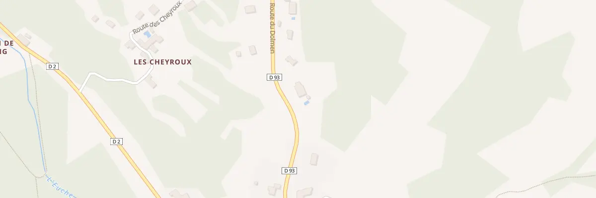 Plan du 96C La Croix à Paussac-et-Saint-Vivien