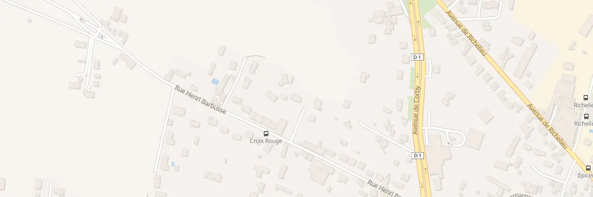 Plan du 92 Rue Henri Barbusse à Châtellerault