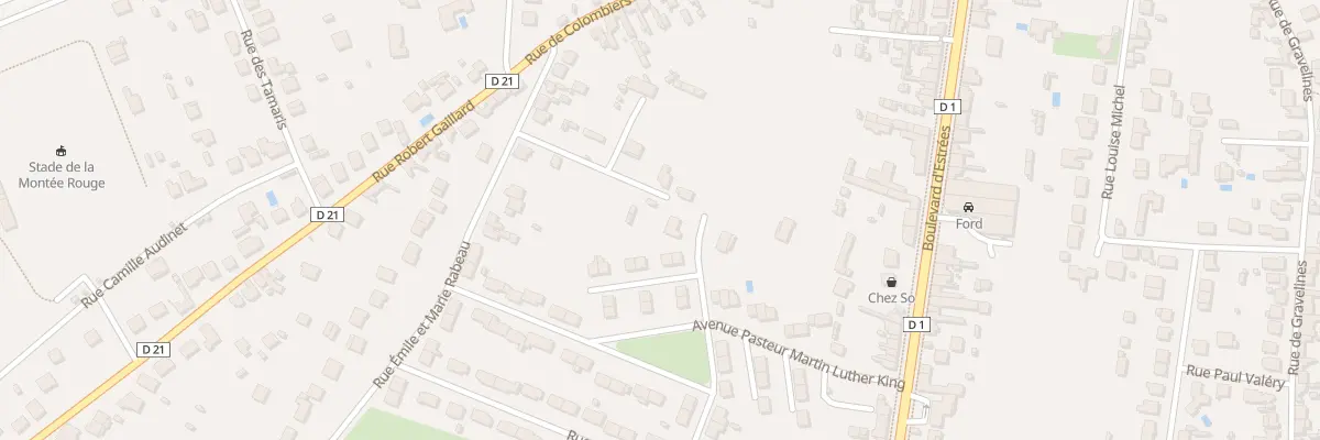 Plan du 33 Rue Romain Rolland à Châtellerault