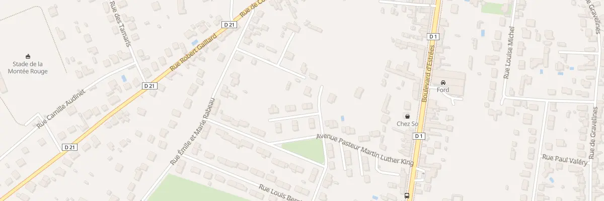 Plan du 29 Rue Romain Rolland à Châtellerault