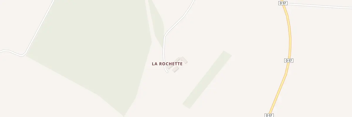 Plan du 569 La Rochette à Saint-Épain