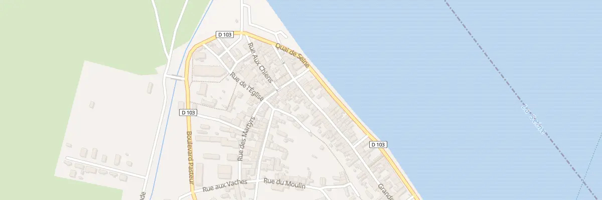 Plan du 30 Gr Grande Rue à Quillebeuf-sur-Seine