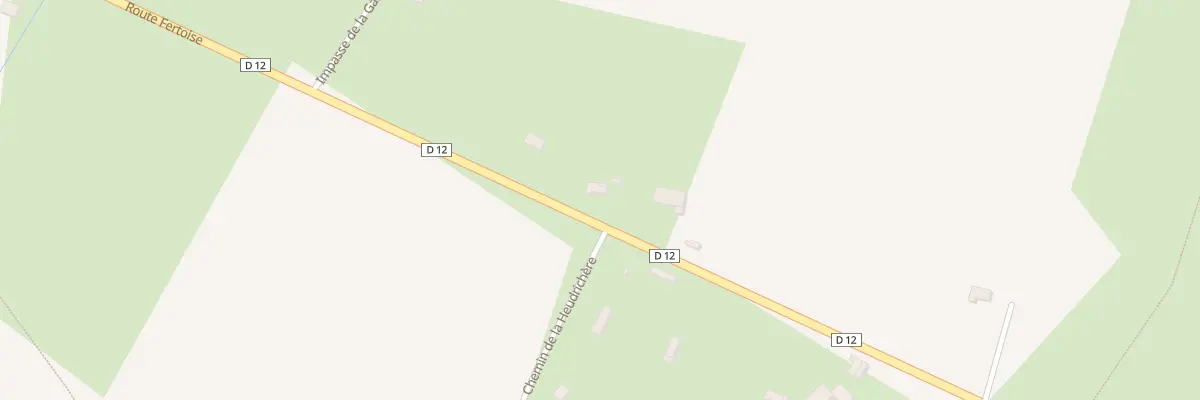 Plan du 243 Rte Fertoise à La Ferté-en-Ouche