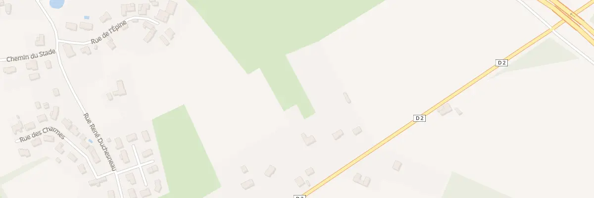 Plan du 33B Rte de Chauvigny à Fleuré