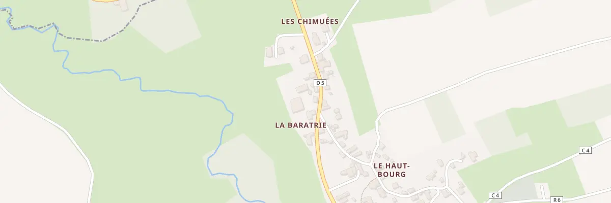 Plan du 13 Rue de l’Octroi à Villebourg