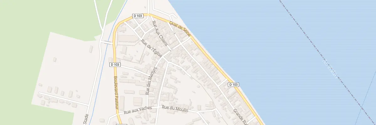 Plan du 34 Gr Grande Rue à Quillebeuf-sur-Seine