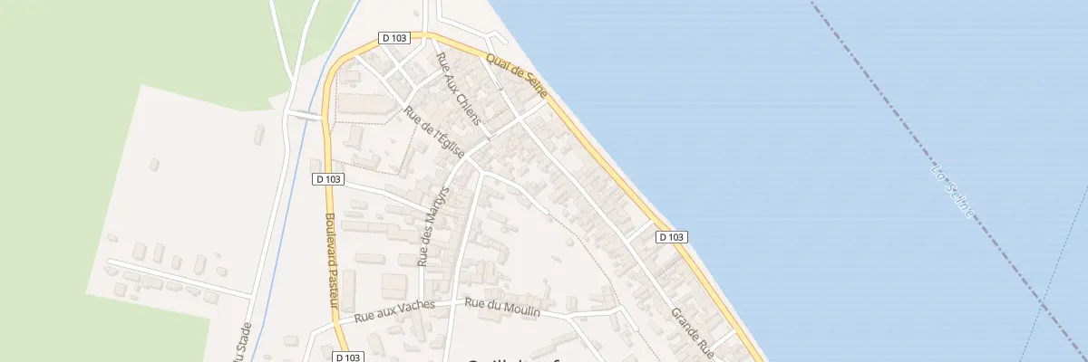Plan du 36 Gr Grande Rue à Quillebeuf-sur-Seine