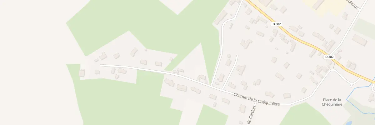 Plan du 20 Che de la Chéquinière à Thorigné-sur-Dué