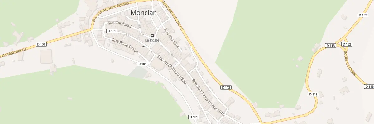 Plan du 27 Rue du 11 Novembre 1918 à Monclar