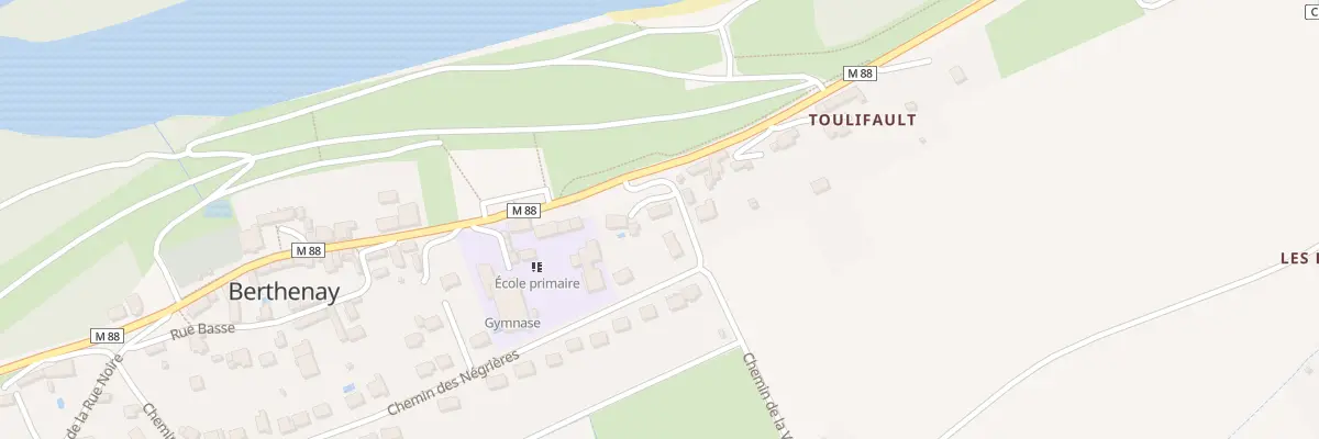 Plan du 2 Che de la Violetterie à Berthenay