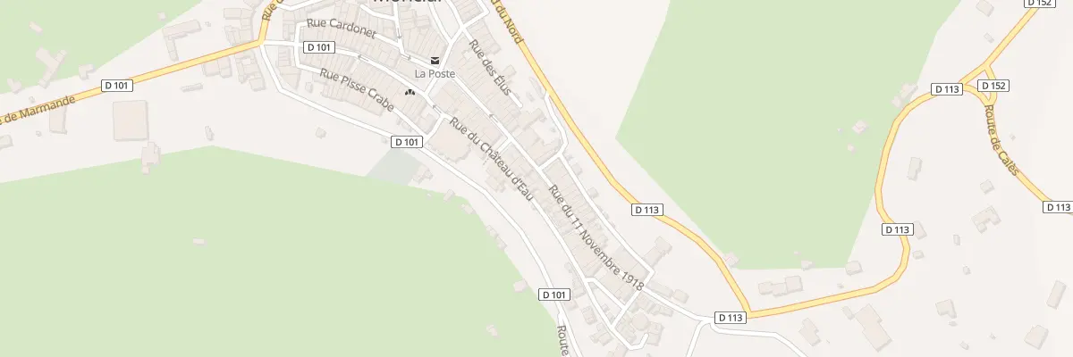 Plan du 22 Rue du 11 Novembre 1918 à Monclar
