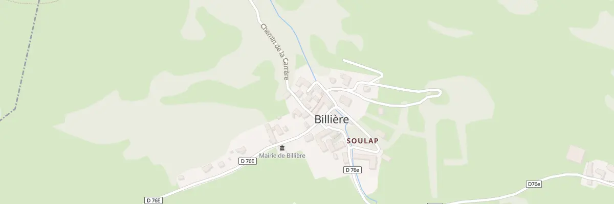 Plan du 10B Le Village à Billière