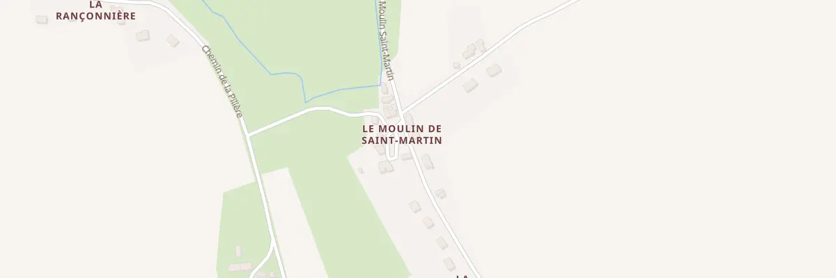 Plan du 7 Rue du Moulin de St Martin à Belforêt-en-Perche