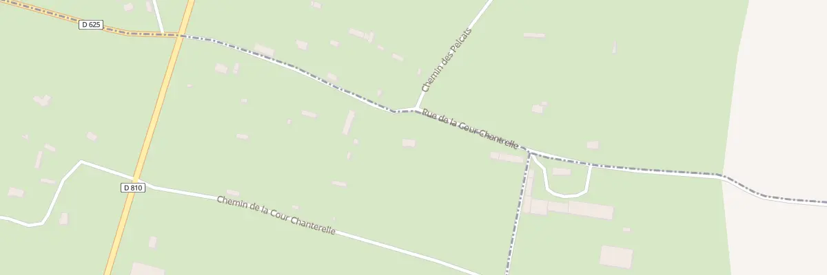 Plan du 278 Rue de la Cour Chanterelle à La Noë-Poulain