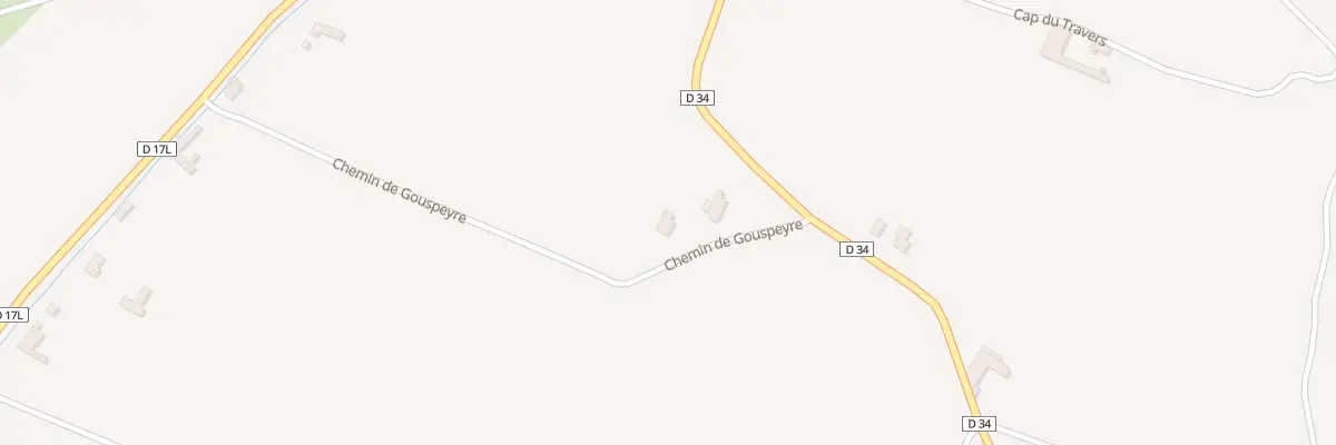 Plan du 3 Che de Gouspeyre à Boudrac