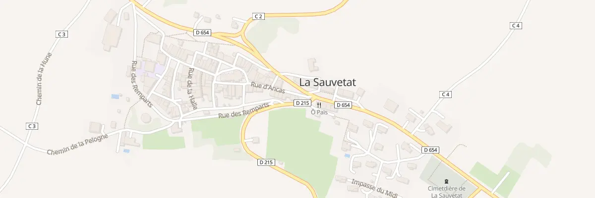 Plan du 5149 Le Village à La Sauvetat