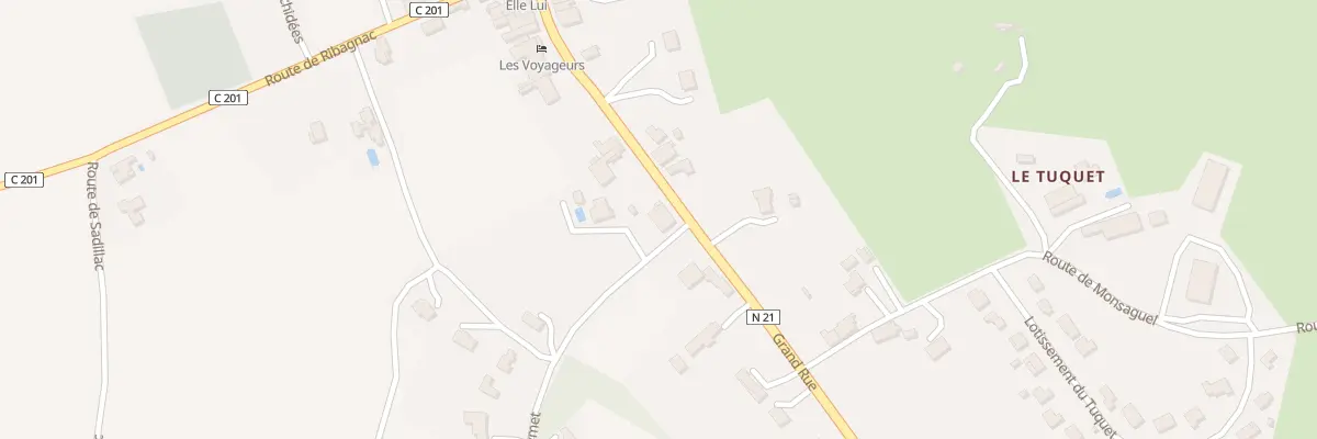 Plan du 141 Le Bourg à Bouniagues