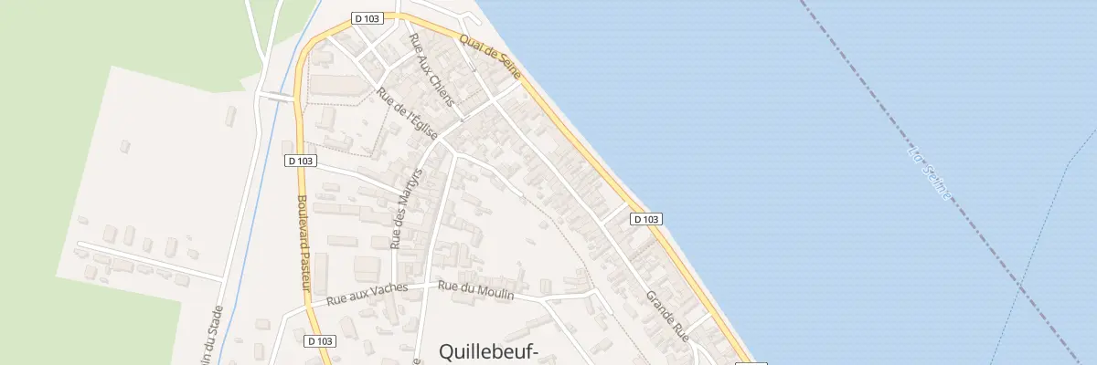 Plan du 46 Gr Grande Rue à Quillebeuf-sur-Seine